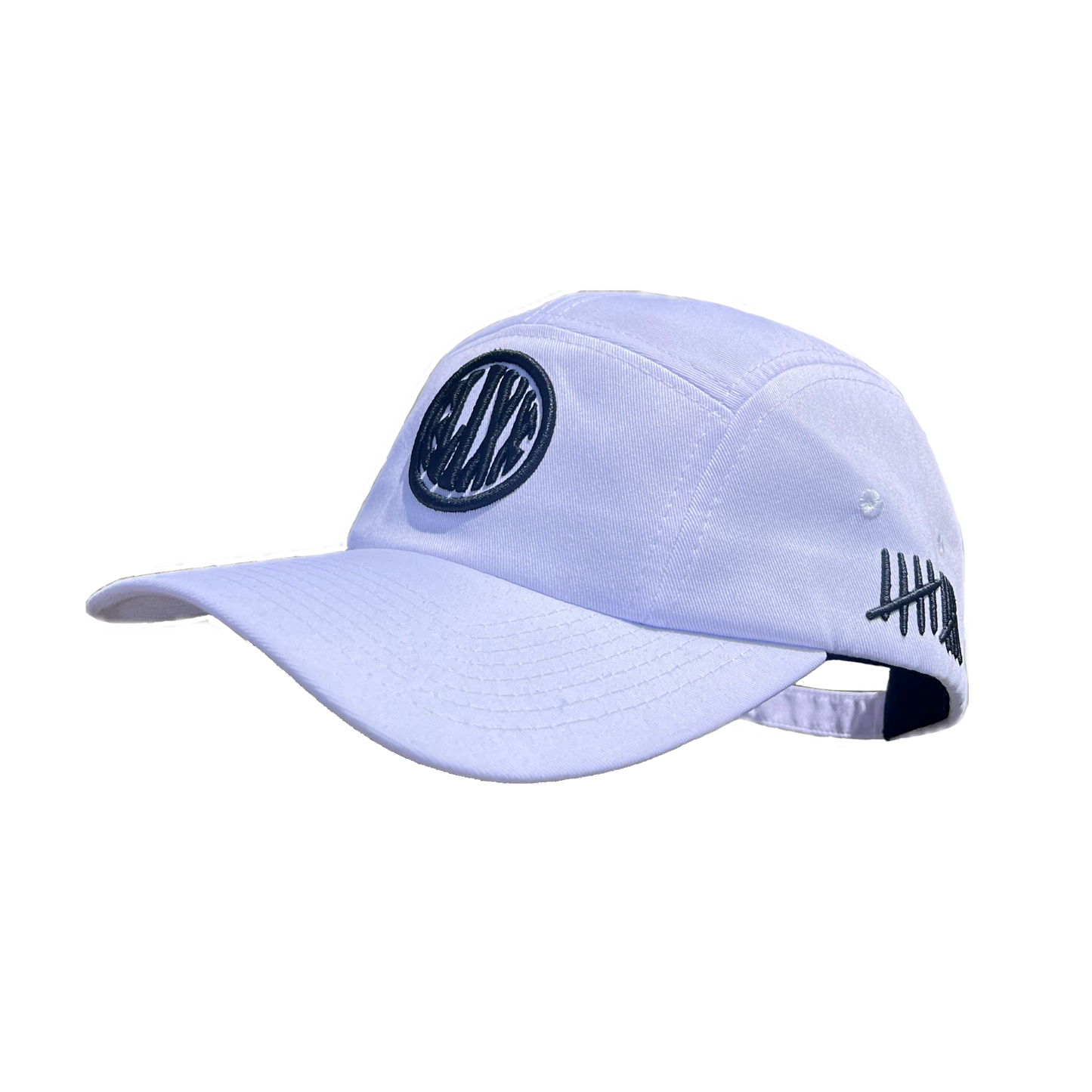 "WHITE" 5-Panel Hat