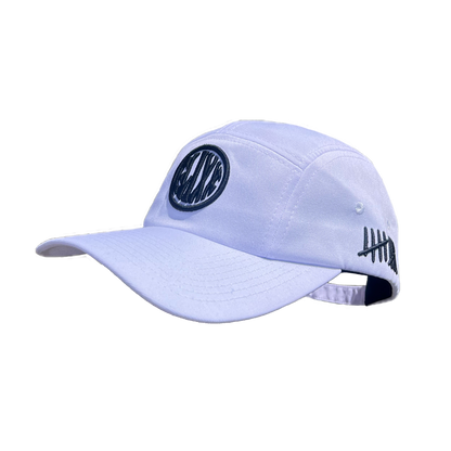 "WHITE" 5-Panel Hat