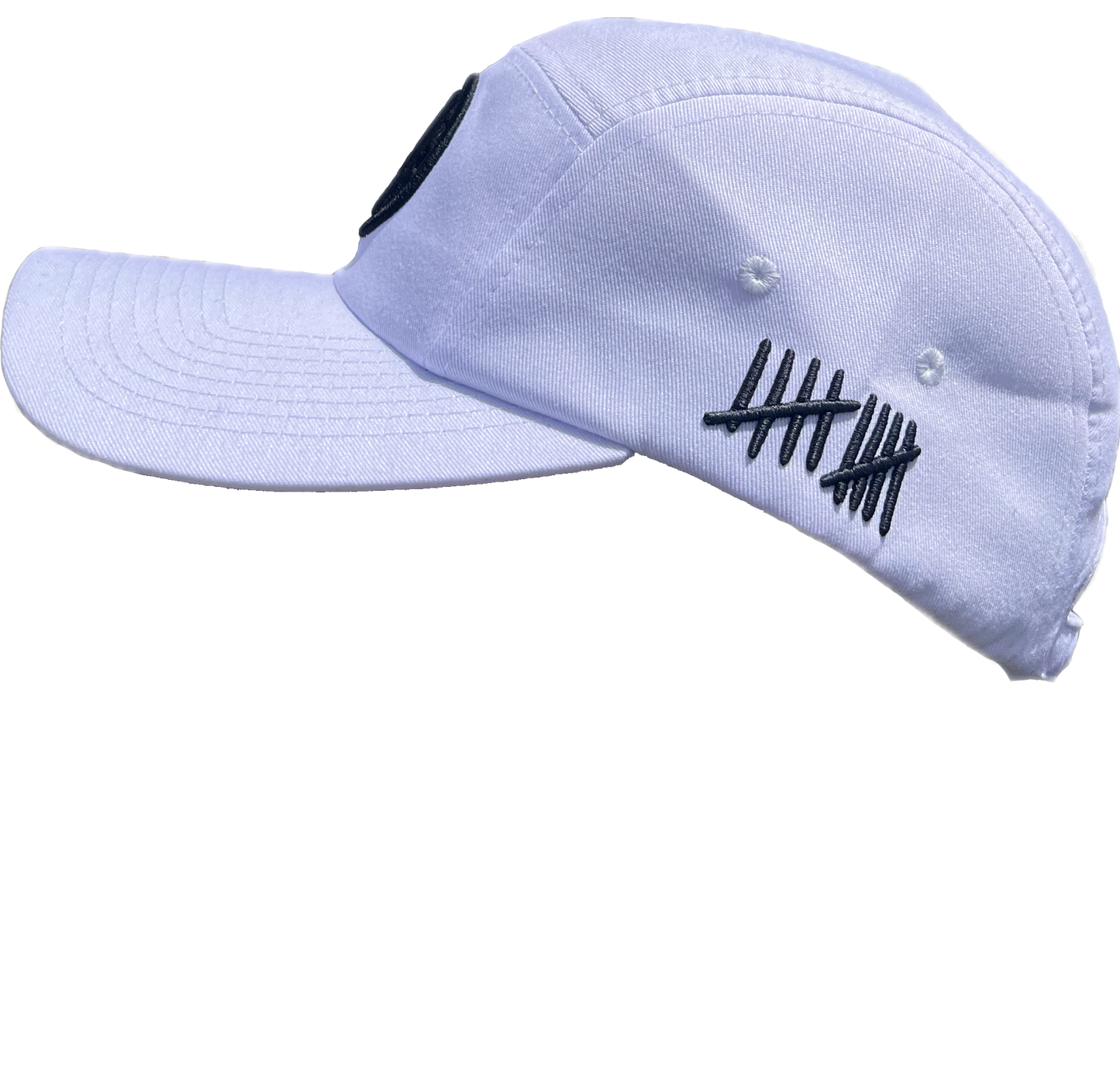 "WHITE" 5-Panel Hat