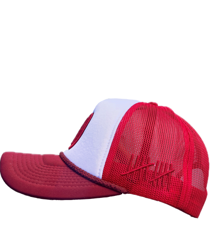 "BLOOD RED" Trucker Hat